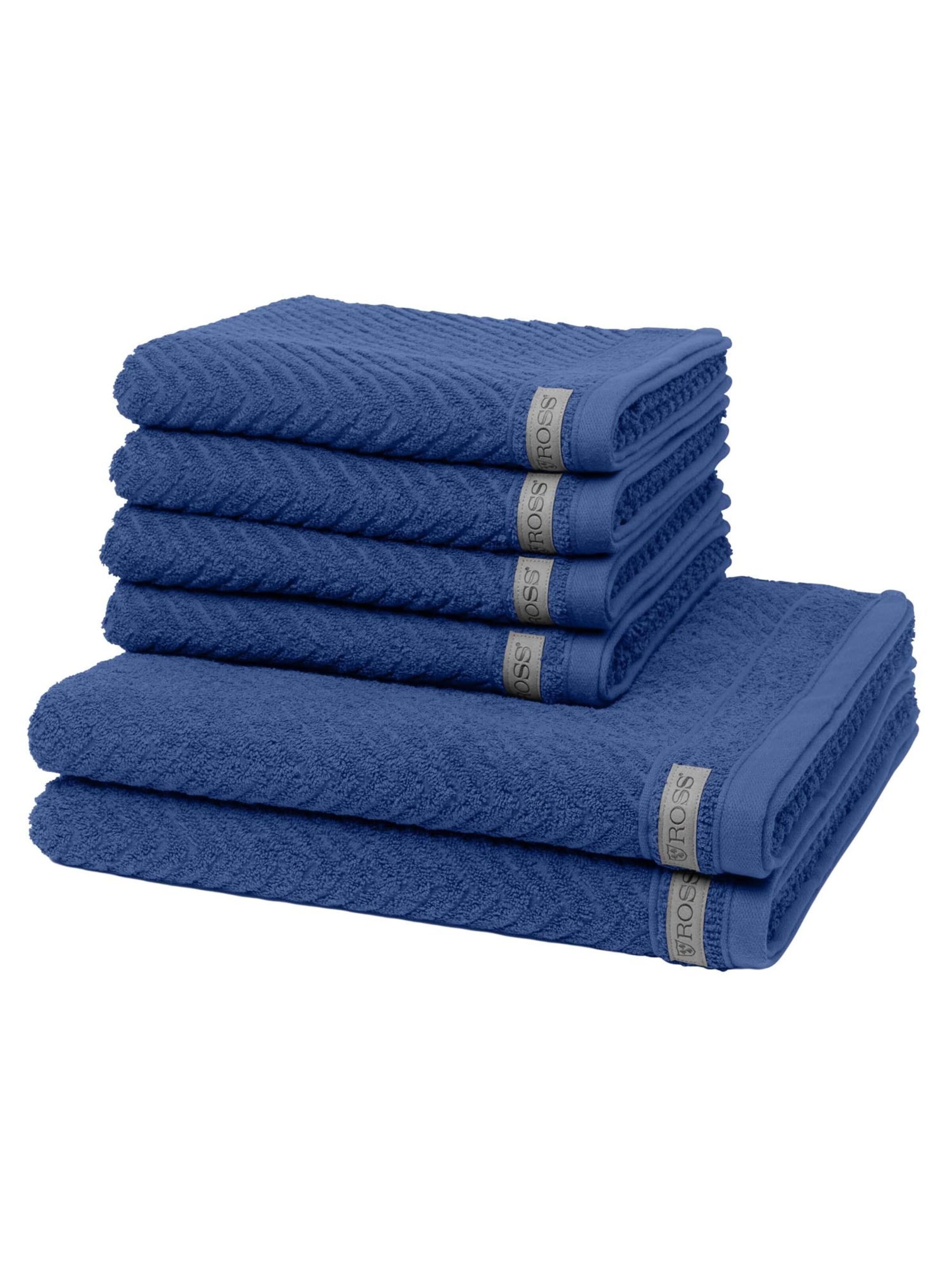 ROSS Towel 'Smart' in Blue: front
