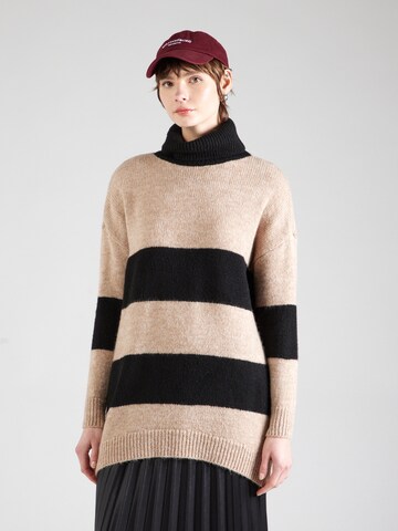 ONLY Sweater 'ONLMILANO' in Brown: front