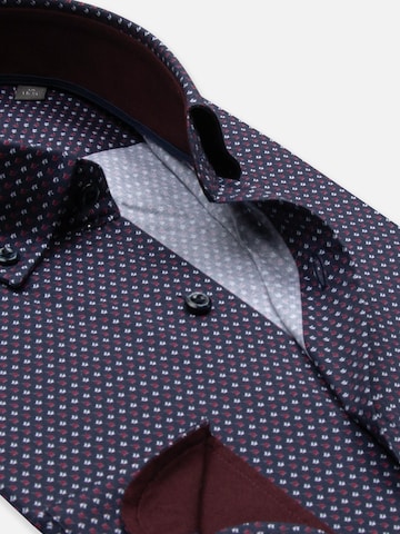 7Camicie - Ajuste estrecho Camisa de negocios en azul