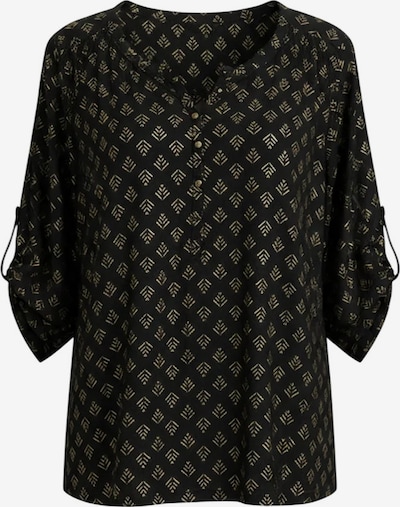 Shape Of You Bluse in beige / schwarz, Produktansicht