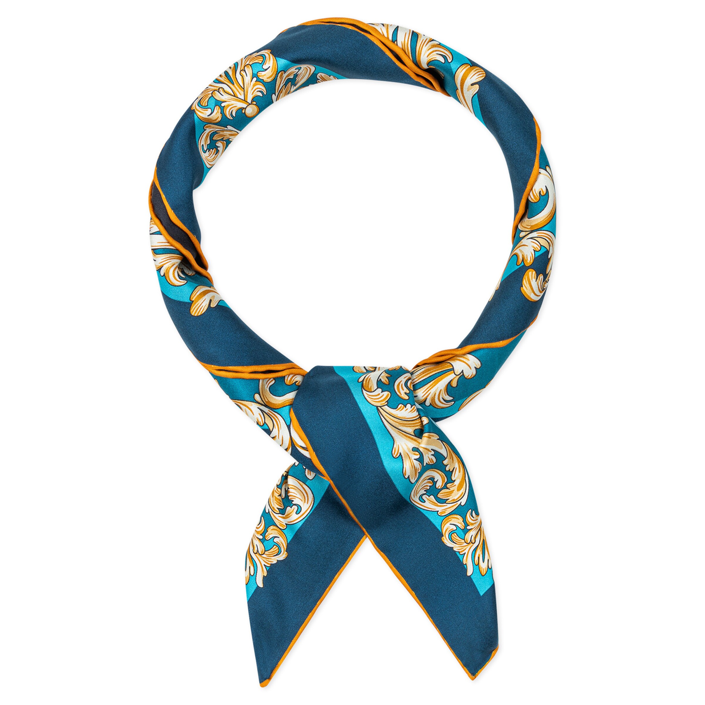 Roeckl Shawl 'ELEGANT JUNCTION' in Blue