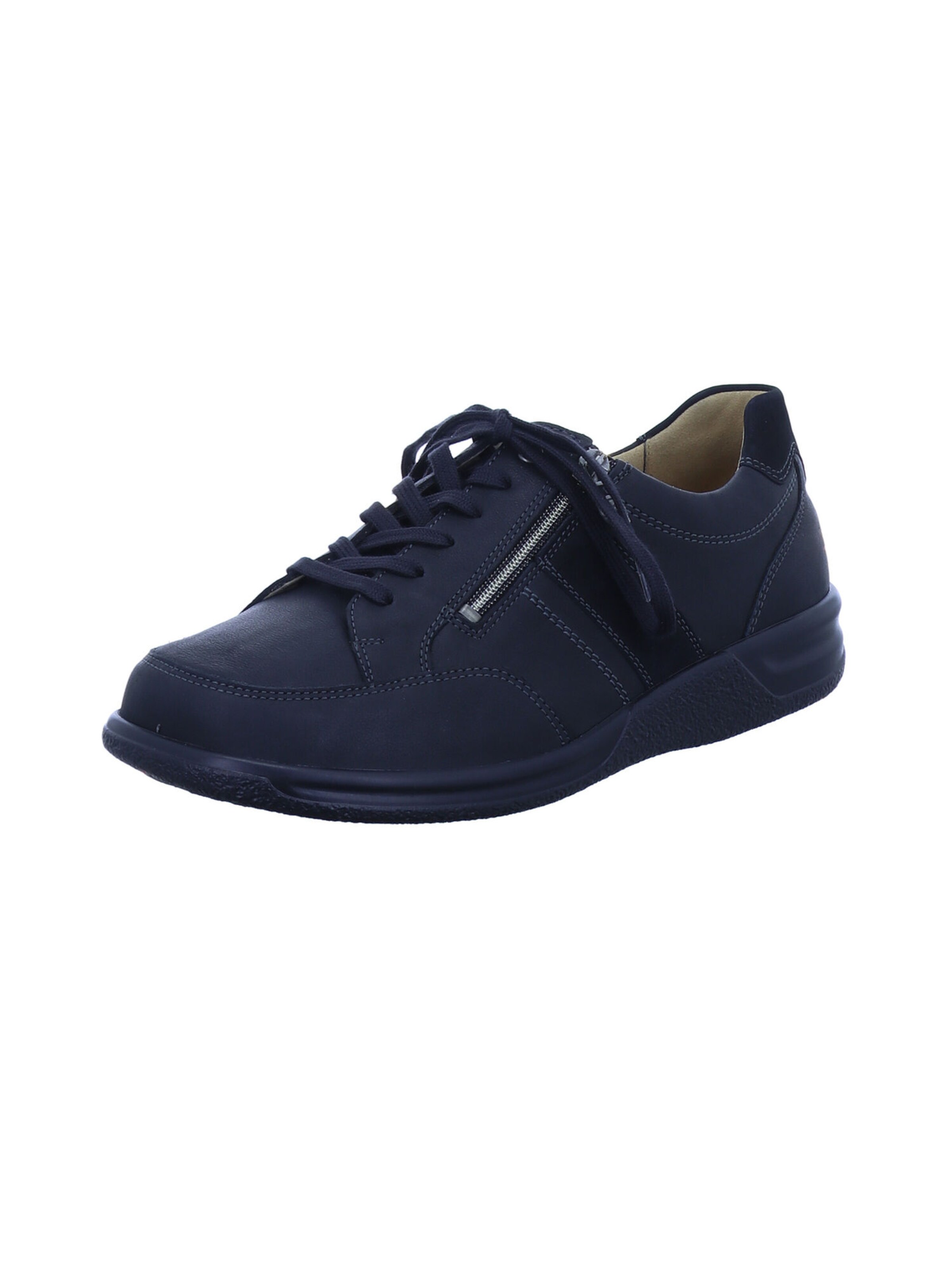 Ganter Schnürschuh 'Kurt' in Schwarz: Vorderseite