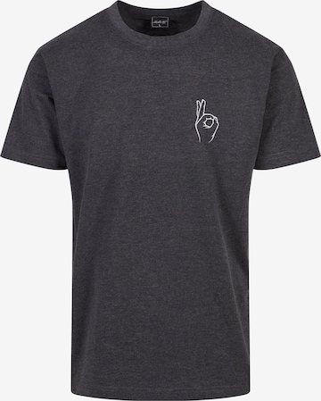 MT Men T-Shirt in Grau: Vorderseite