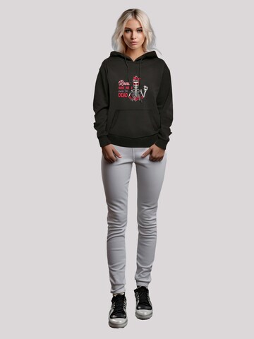 F4NT4STIC Sweatshirt 'Anti Valentinstag Roses Are Red' in Black