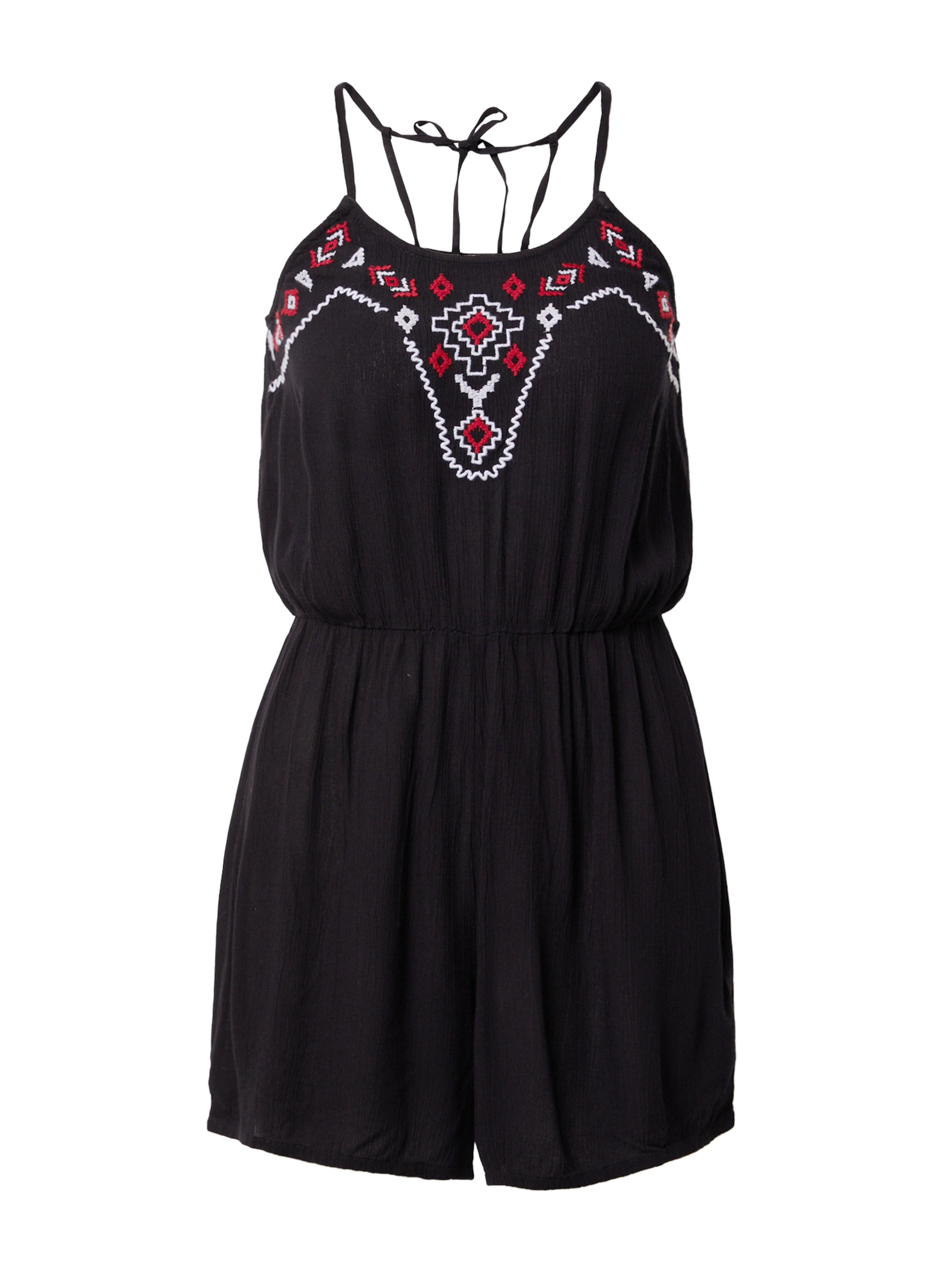 ABOUT YOUKombinezon 'Giona' - crna boja: prednji dio