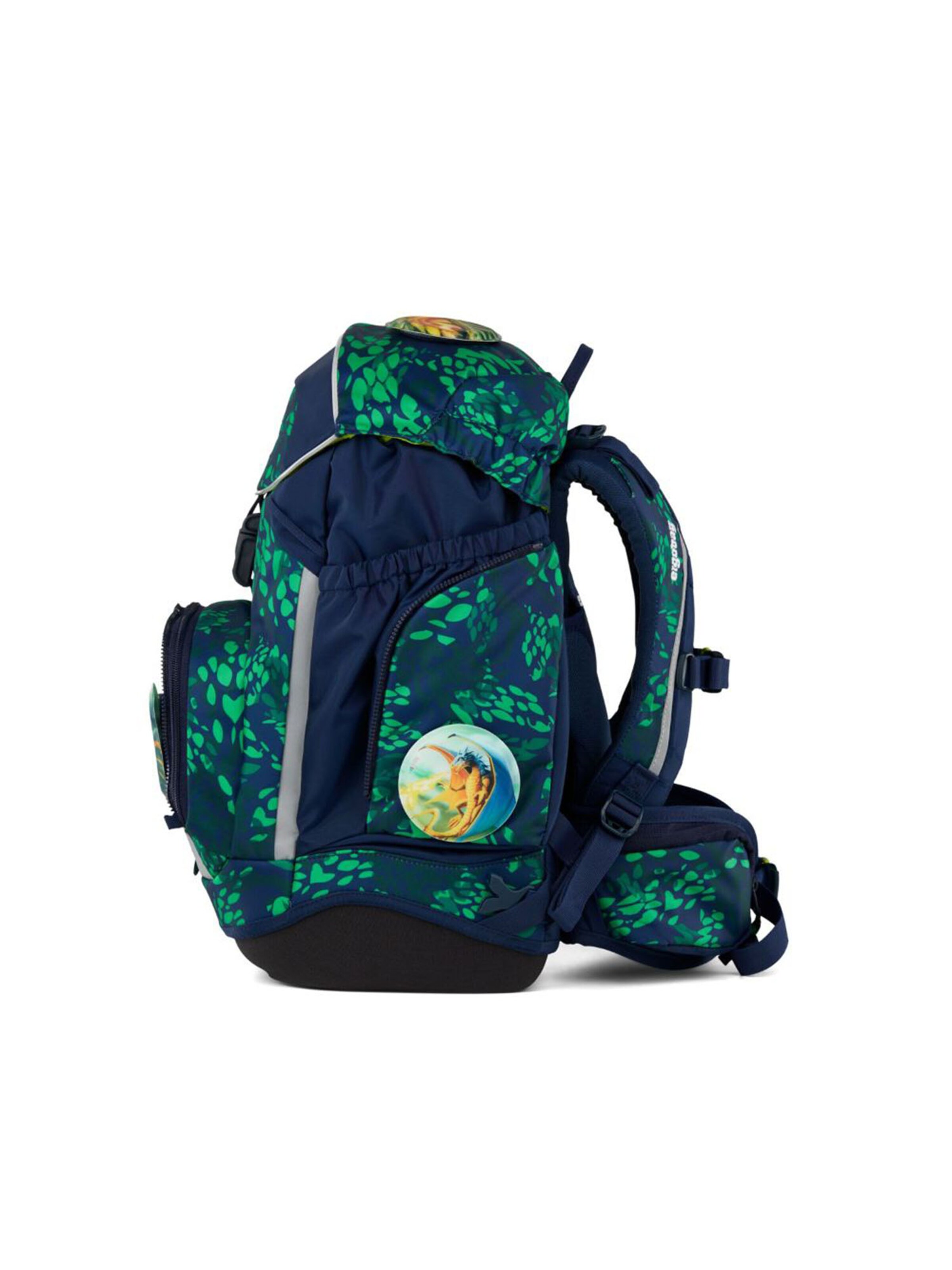 ergobag Backpack 'Schulrucksack Set' in Green