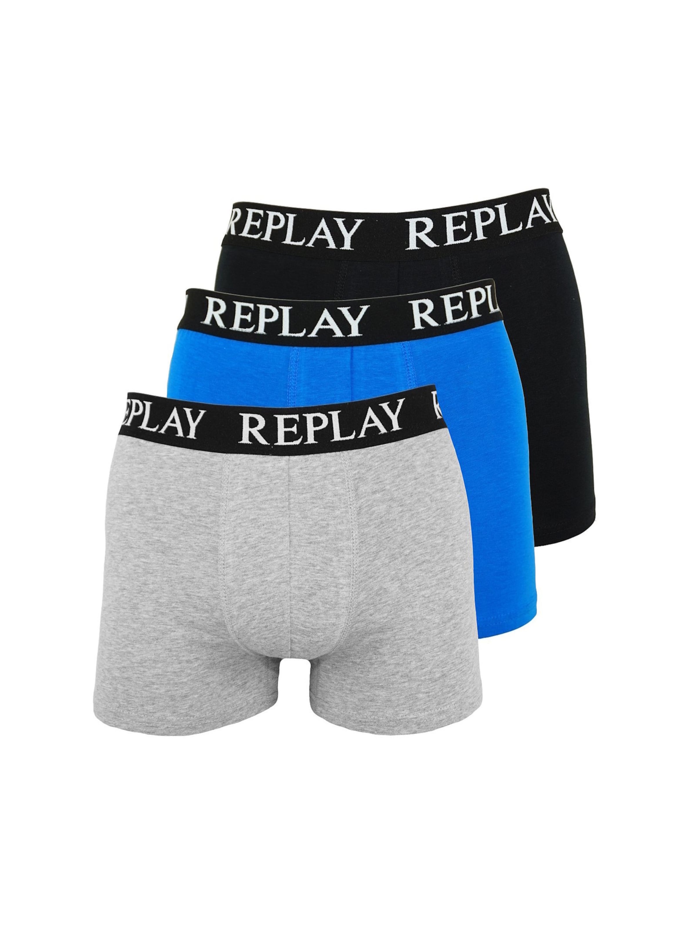 REPLAY Boxershorts in Blau: Vorderseite