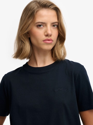 Tricou 'ESSENTIAL' de la Superdry pe albastru