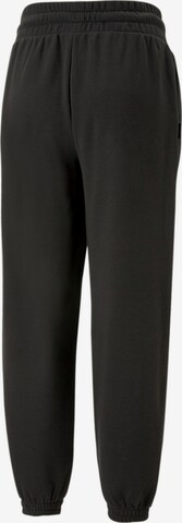 PUMA Tapered Sportbroek in Zwart