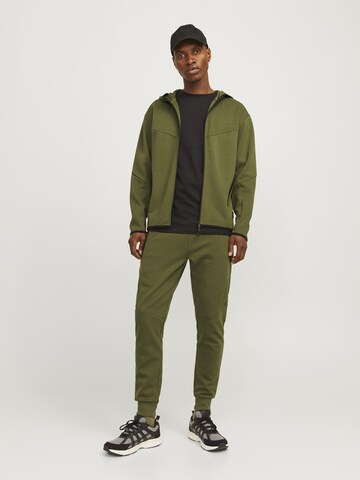 JACK & JONES Tapered Broek in Groen