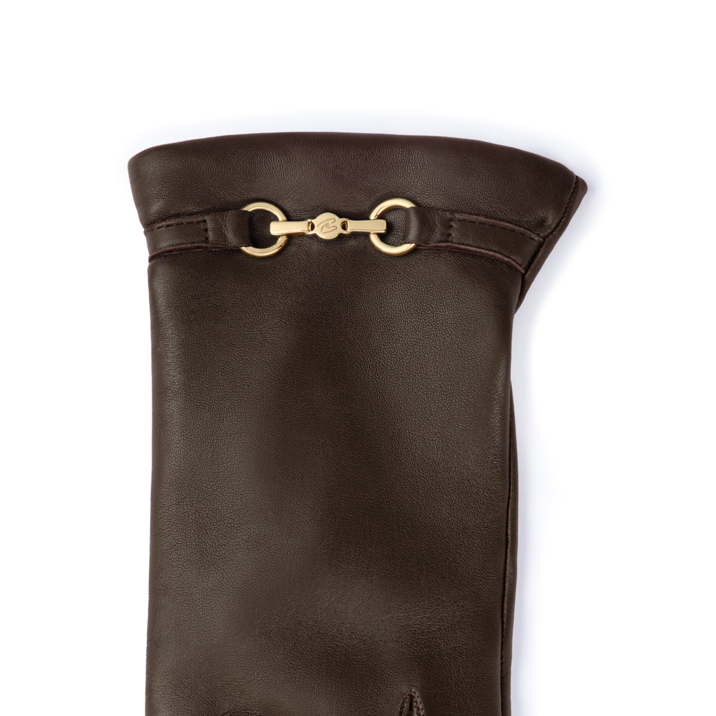 Isabel Bernard Full finger gloves in Brown