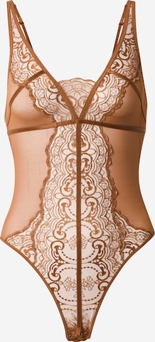 Body Scandale éco-lingerie en beige : devant