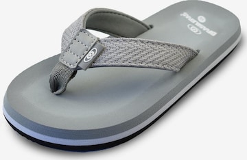 Brasileras - Zapatos para playa y agua 'Puff' en gris: frente