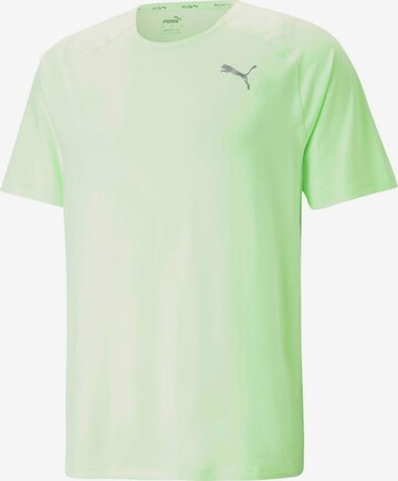 PUMA Performance Shirt in Green: front