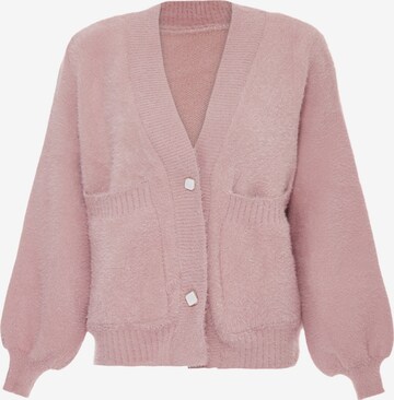 NALLY Strickjacke in Pink: predná strana