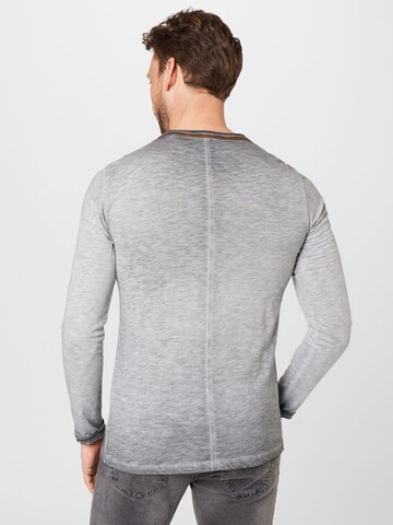 Key Largo Shirt 'MOUNTAIN' in Grey