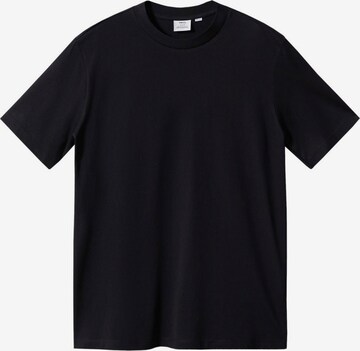 T-Shirt MANGO MAN en noir : devant