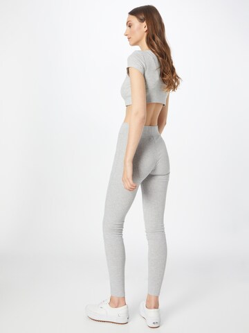 PIECES Skinny Leggings 'Molly' in Grau