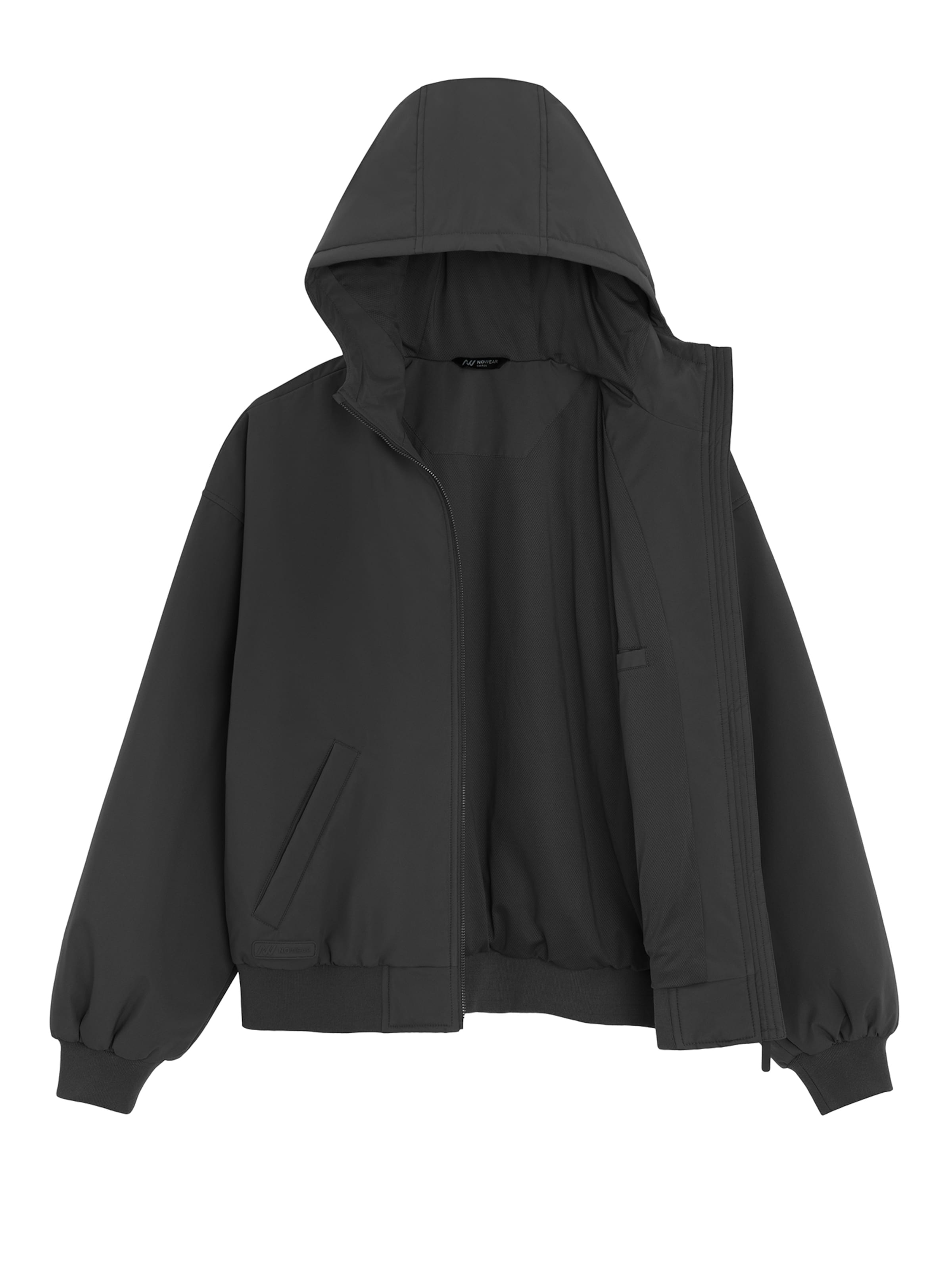 Veste mi-saison NoWear en noir : devant