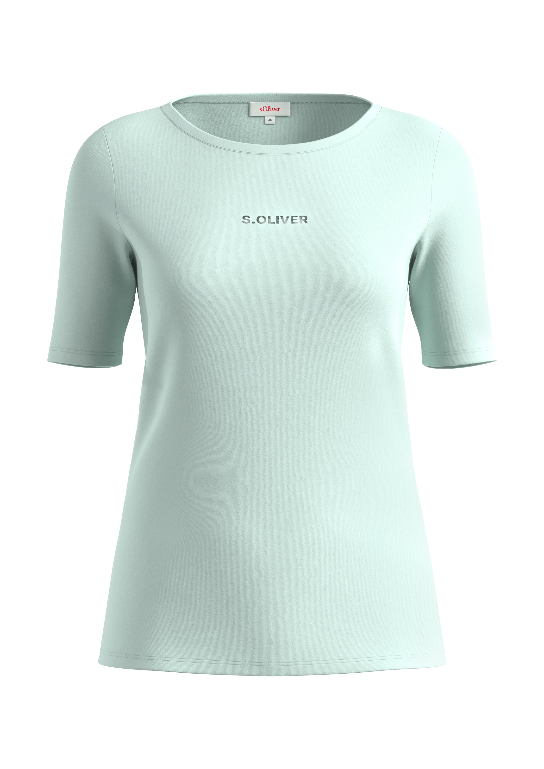 s.Oliver T-Shirt in Grün: Vorderseite