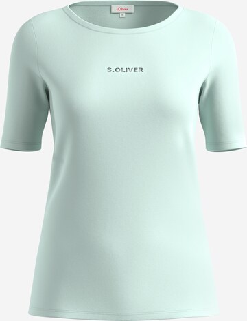 s.Oliver Shirt in Groen: voorkant