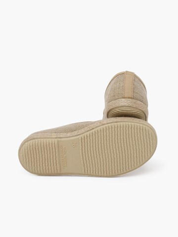 Pisamonas - Zapatos abiertos en beige