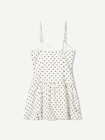 Bershka Summer dress in Beige