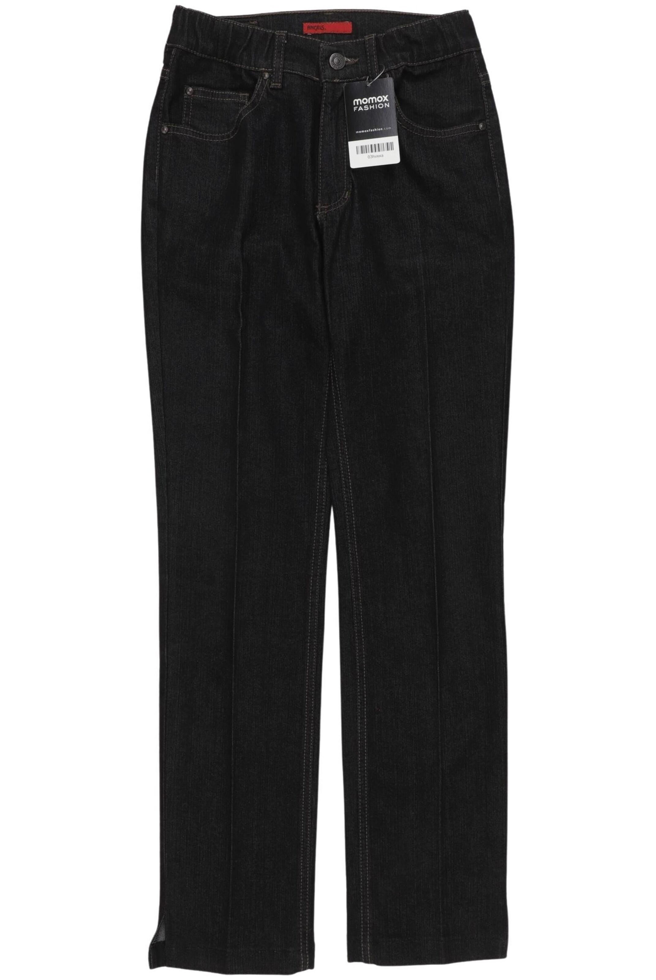 Angels Jeans in 25 in Black: front