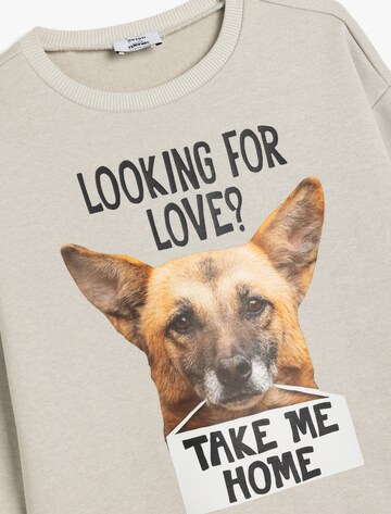 Koton Sweatshirt in Grau