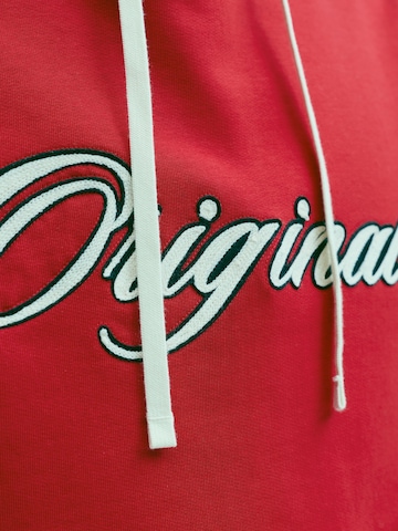Felpa di JACK & JONES in rosso