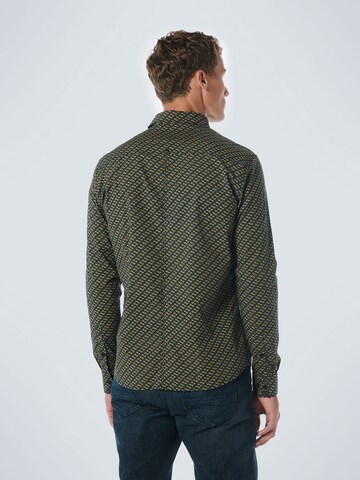 No Excess Regular fit Overhemd in Groen