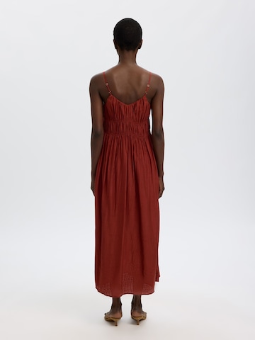 SELECTED Jurk in Rood