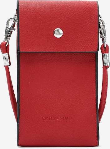 Borsa a spalla ' Emma ' di Emily & Noah in rosso: frontale