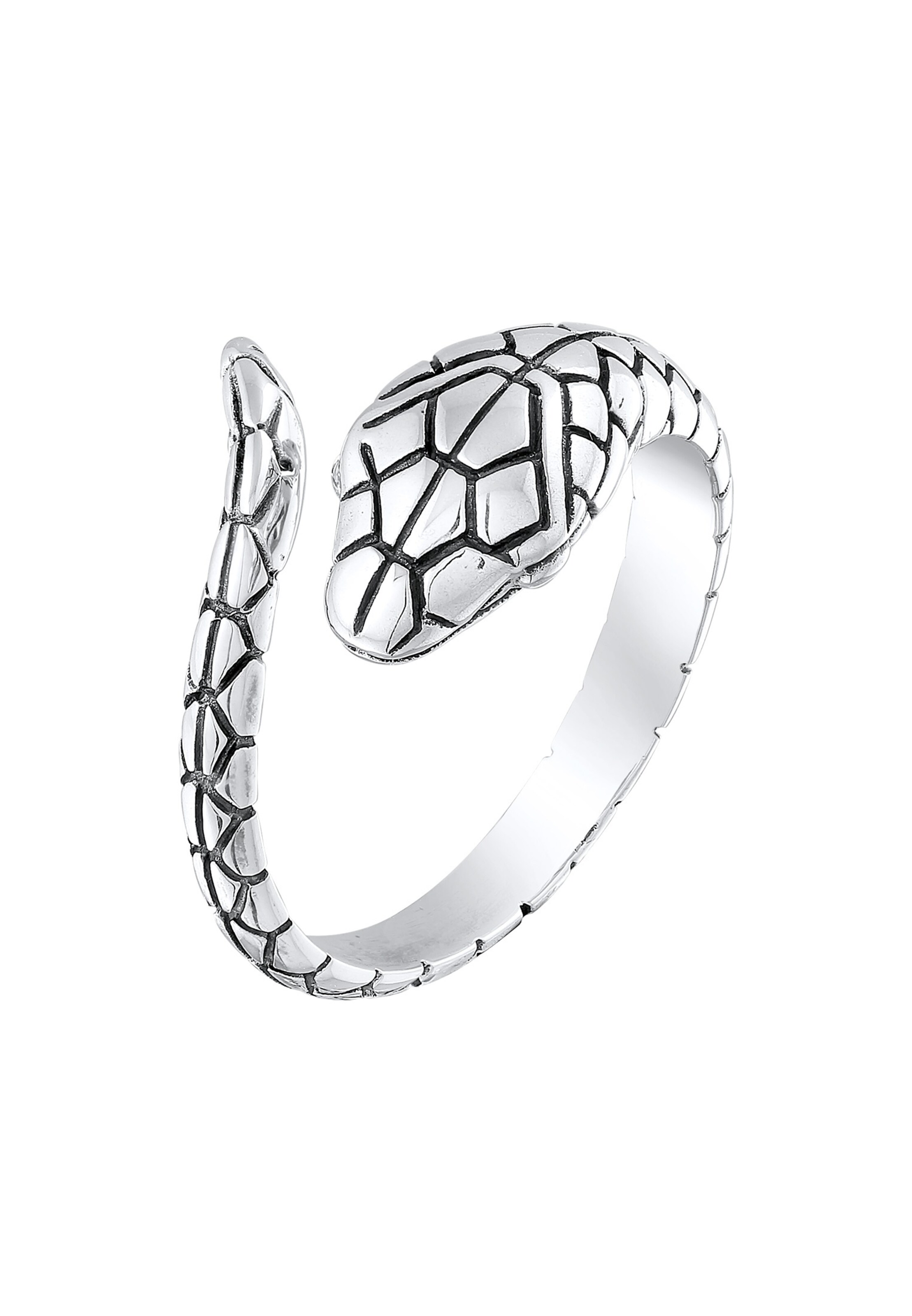 KUZZOI Ring in Silber: Vorderseite