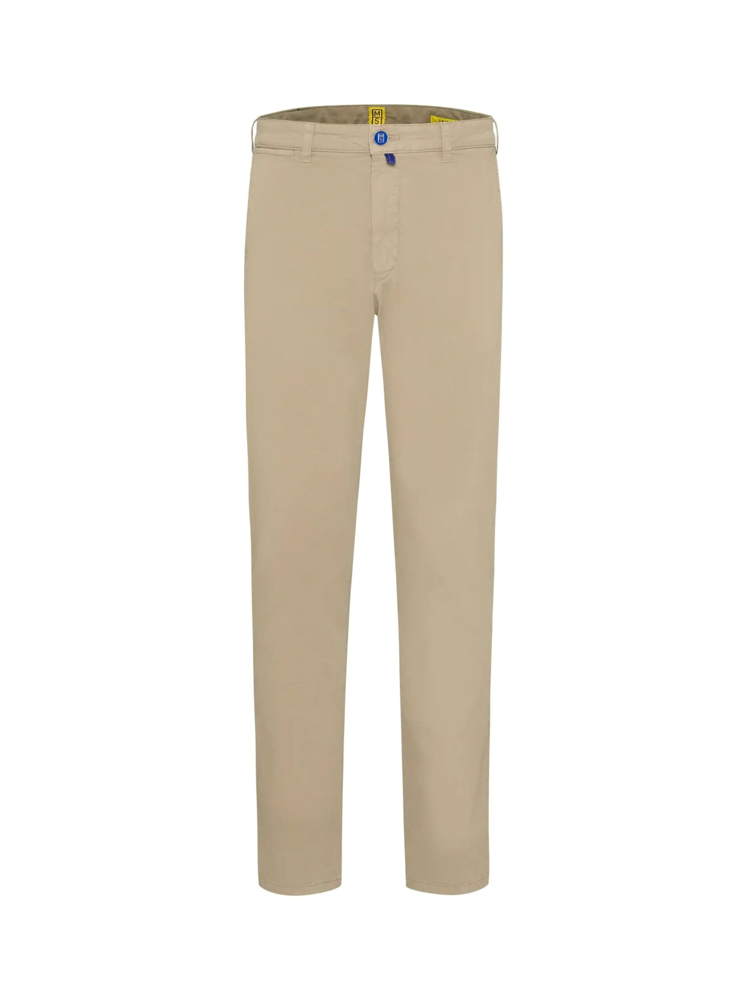 MEYER Chino trousers in Brown: front