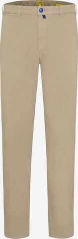 MEYER Regular Chino Pants in Brown: front