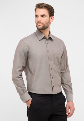 ETERNA Comfort fit Business Shirt in Brown: front