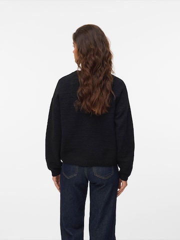Geacă tricotată 'VMBOOM' de la VERO MODA pe negru