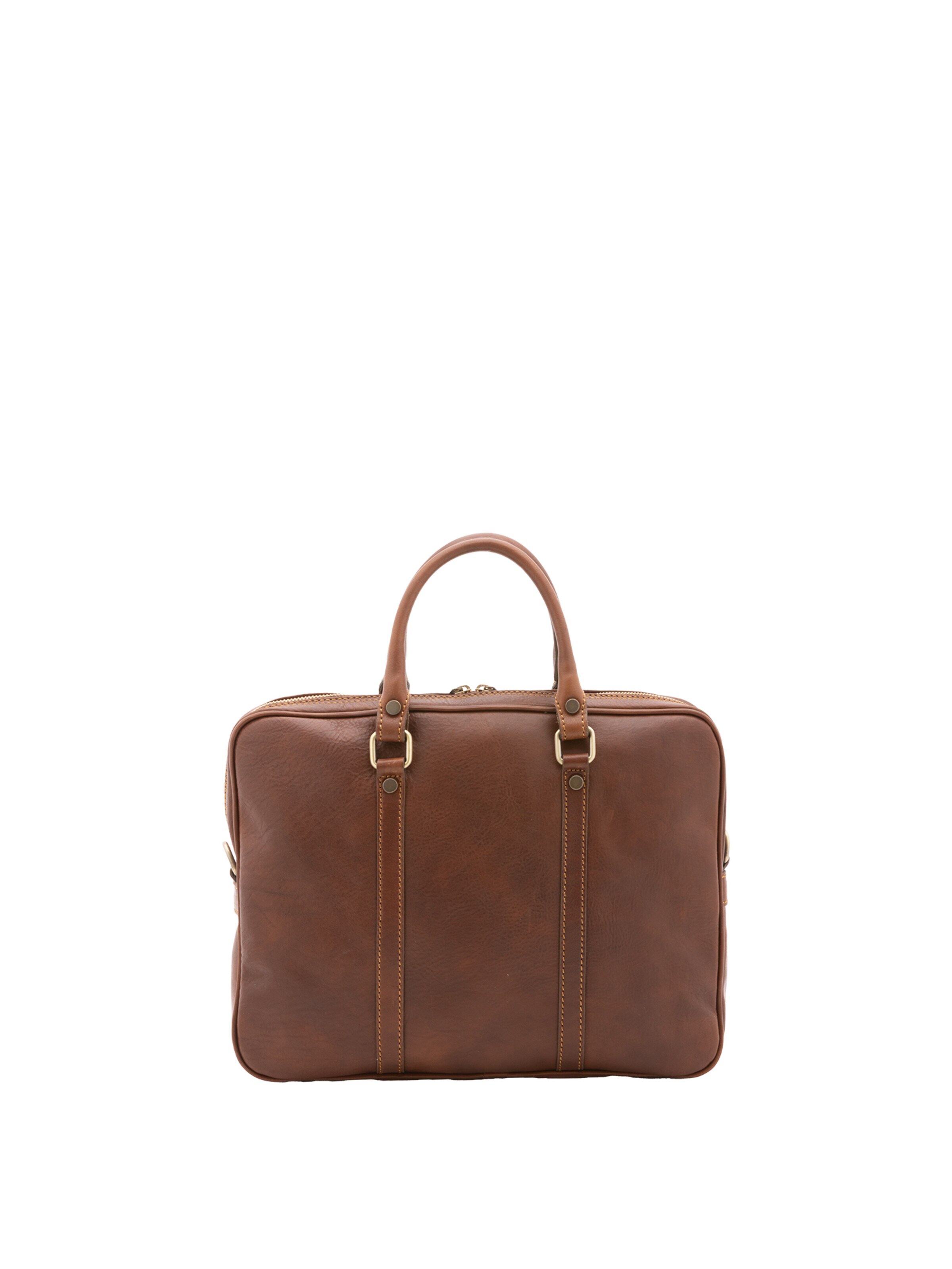 Viola Castellani Handtas in Bruin: voorkant