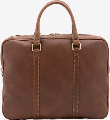 Borsa a mano di Viola Castellani in marrone: frontale