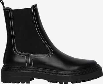 PIECES Chelsea boots 'RIKKA' i svart: framsida