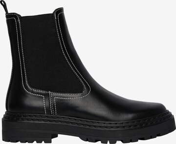 PIECES Chelsea boots 'RIKKA' in Zwart: voorkant