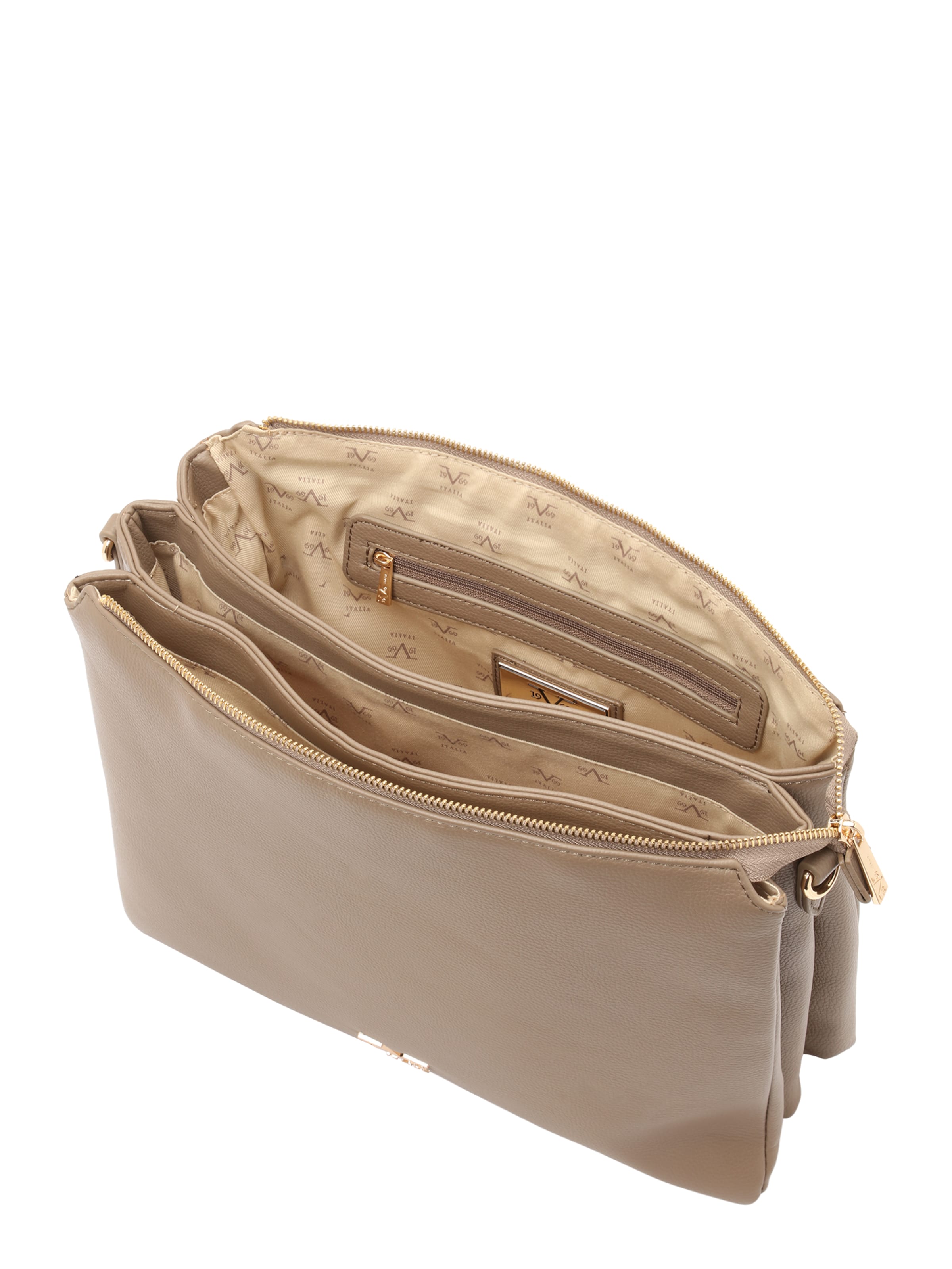 19V69 ITALIA Чанта с презрамки 'Kimberley' в сиво