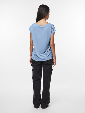 T-shirt 'KAMALA' PIECES en bleu