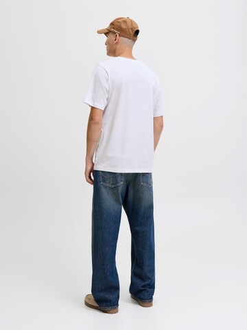 JACK & JONES T-Shirt 'JORINWOOD' in Weiß