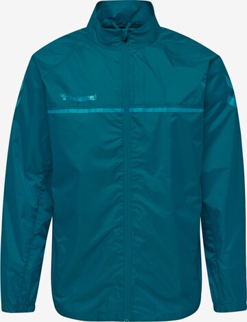 Hummel Athletic Jacket in Blue: front