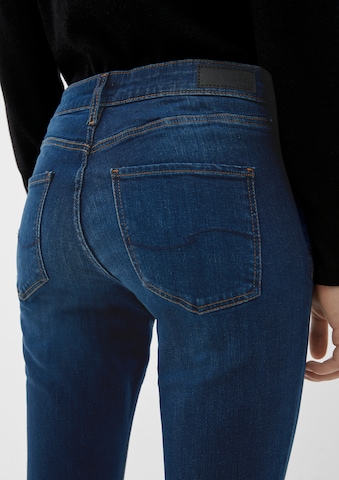 Coupe slim Jean 'Catie' QS en bleu