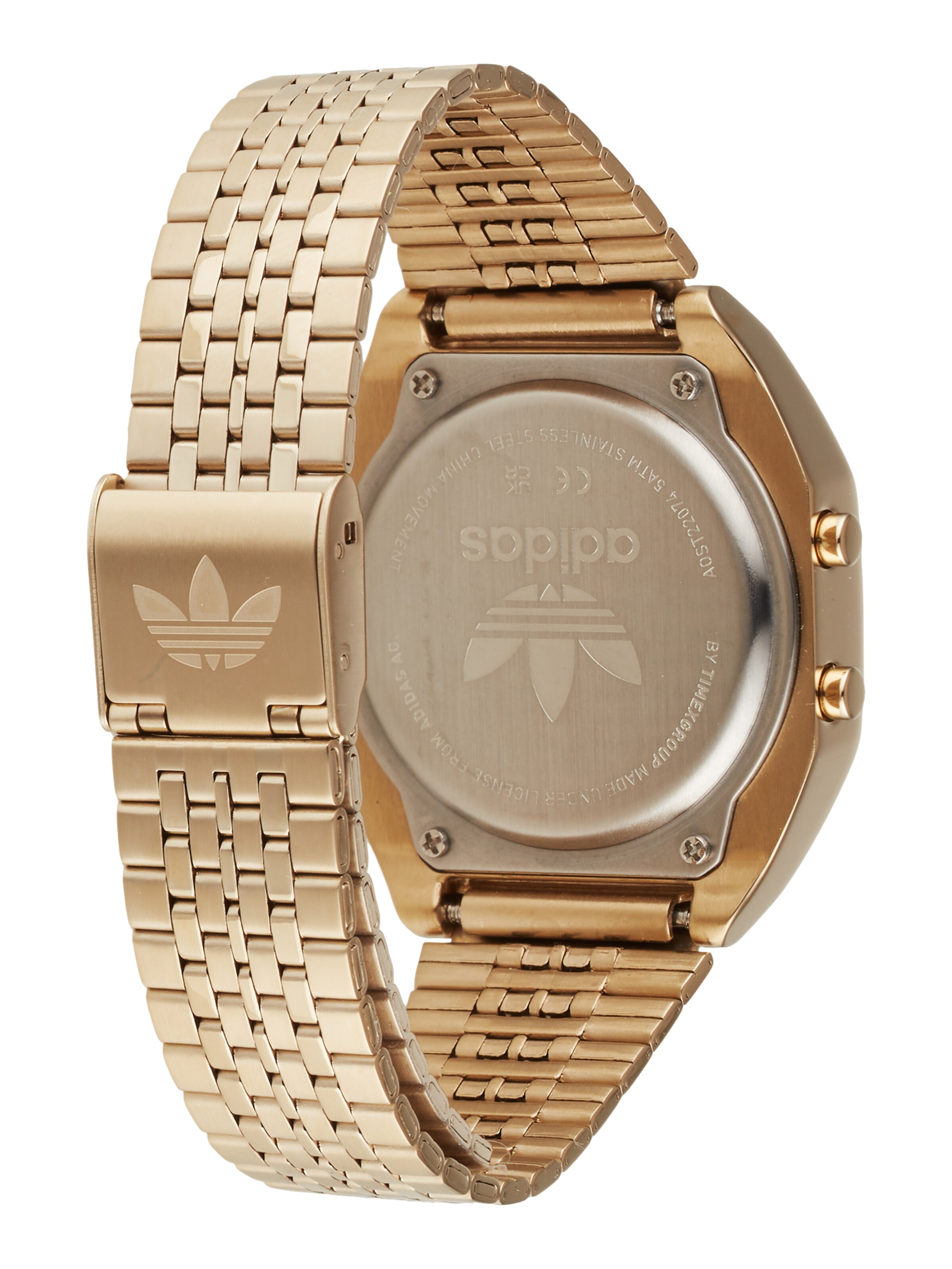 ADIDAS ORIGINALS Цифров часовник в злато