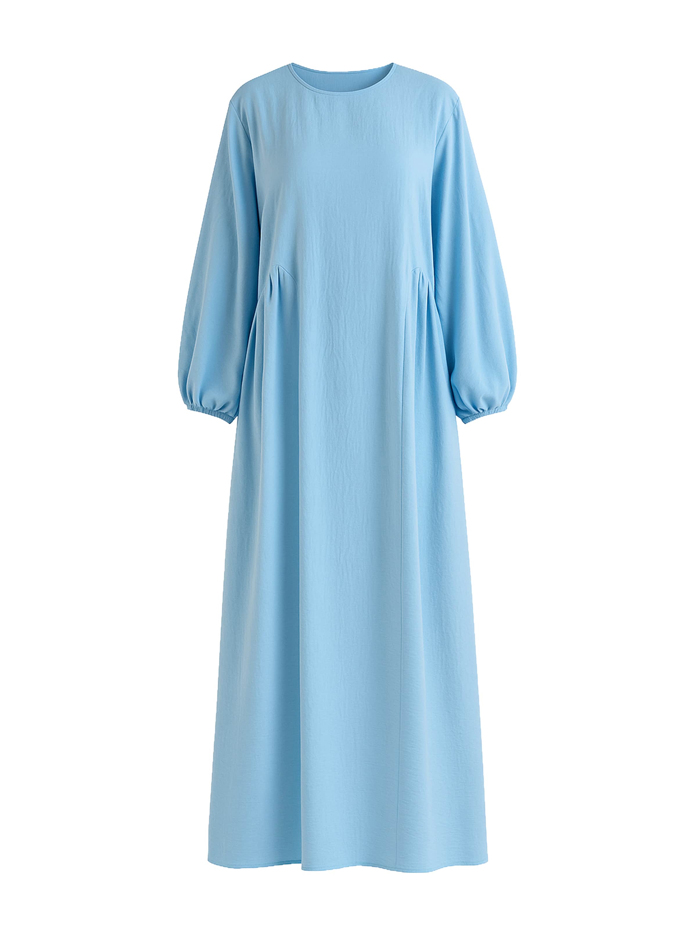 Robe Elara en bleu : devant