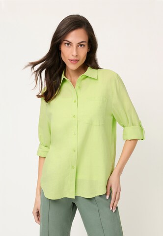 Olsen Blouse in Green: front